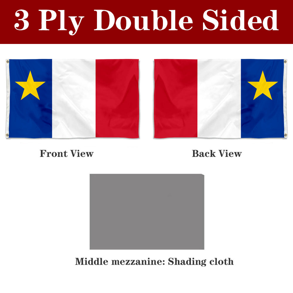 Fyon Acadia, Maine Flag Banner