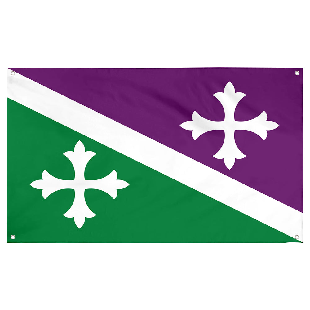 Fyon Adjuntas, Puerto Rico Flag Banner