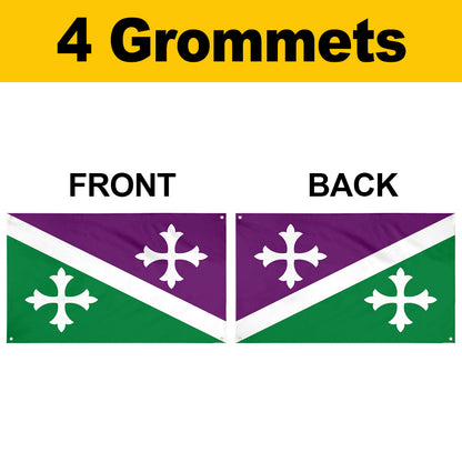 Fyon Adjuntas, Puerto Rico Flag Banner