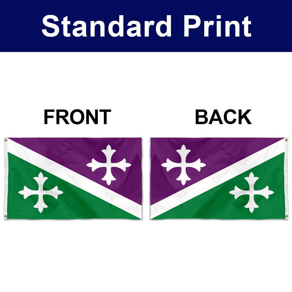 Fyon Adjuntas, Puerto Rico Flag Banner