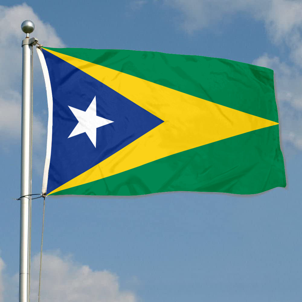 Fyon Aguas Buenas, Puerto Rico Flag Banner