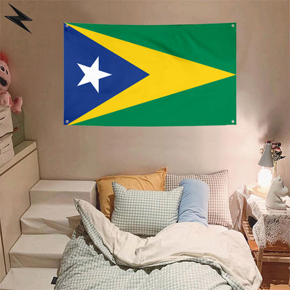 Fyon Aguas Buenas, Puerto Rico Flag Banner