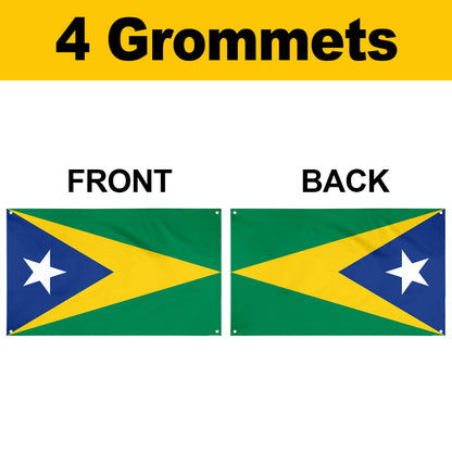 Fyon Aguas Buenas, Puerto Rico Flag Banner