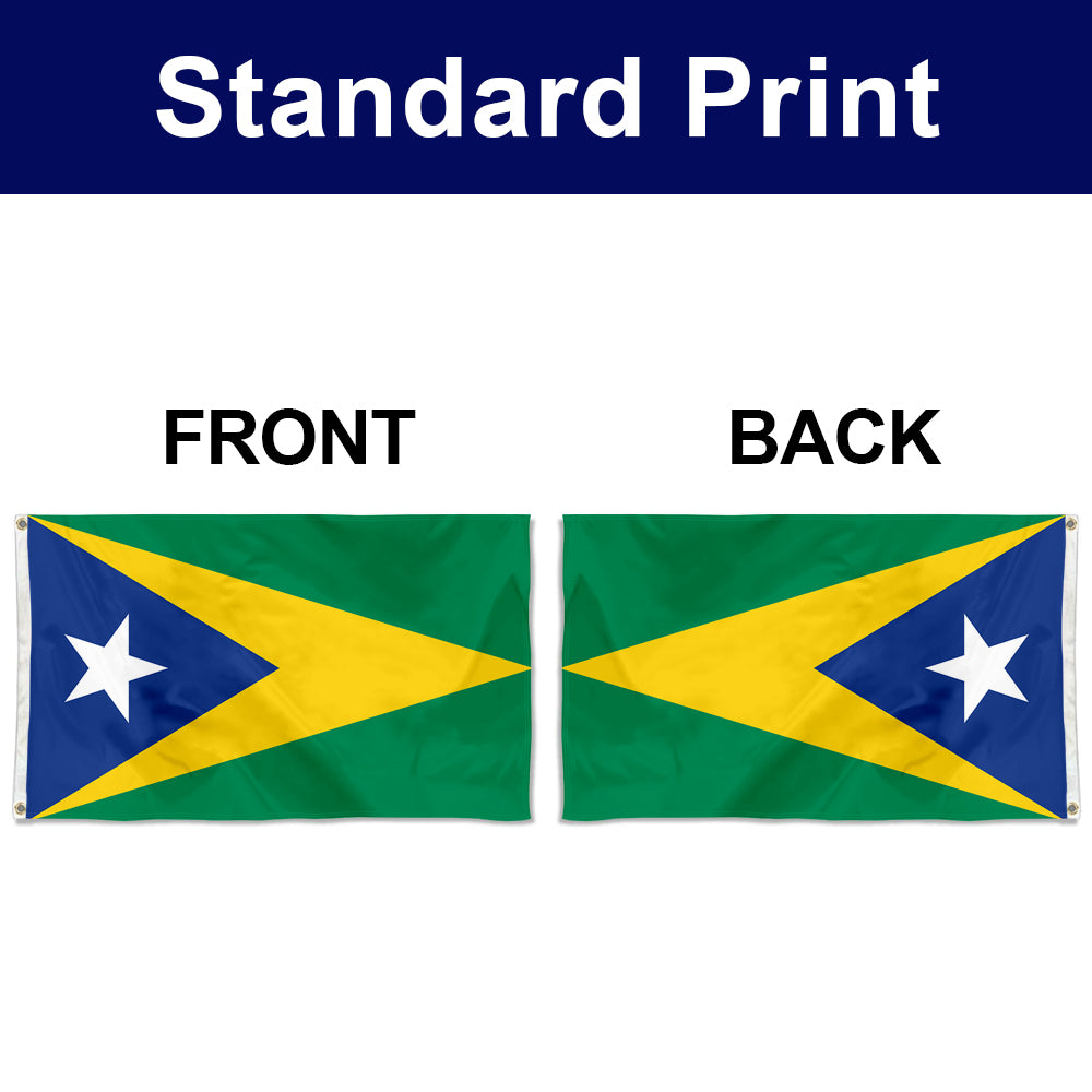 Fyon Aguas Buenas, Puerto Rico Flag Banner