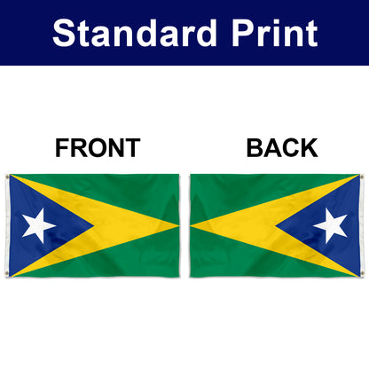 Fyon Aguas Buenas, Puerto Rico Flag Banner