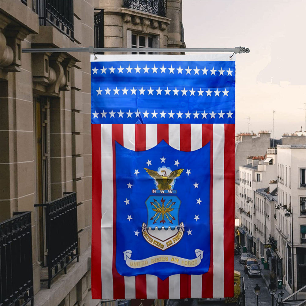 Fyon Air Force USA Flag Vertical Indoor and outdoor banner