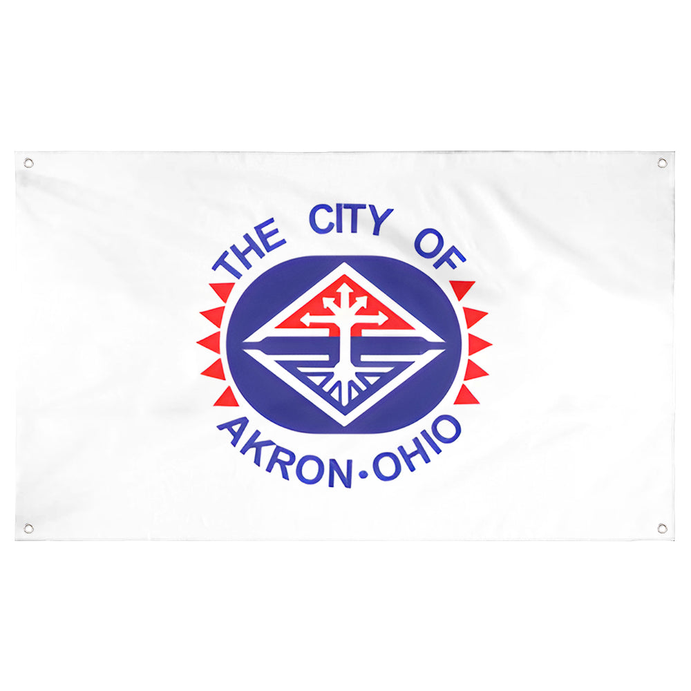 Fyon Akron, Ohio (1965–1996) Flag Banner