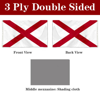 Fyon Alabama Flag Banner