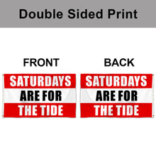 Fyon Double-sided Alabama state flag Saturdays Are For The Tide Beer Flag Flags Banner