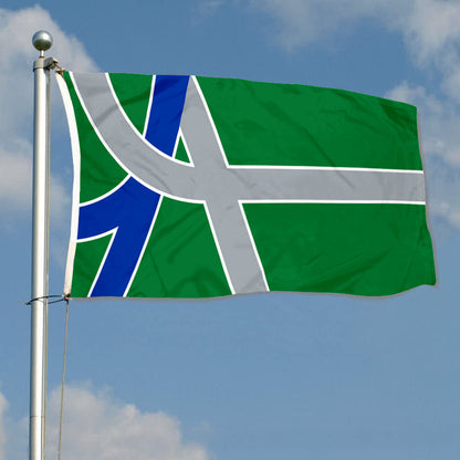 Fyon Albany, Oregon Flag Banner