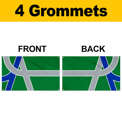 Fyon Albany, Oregon Flag Banner