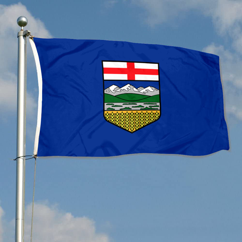 Fyon Alberta Flag Banner
