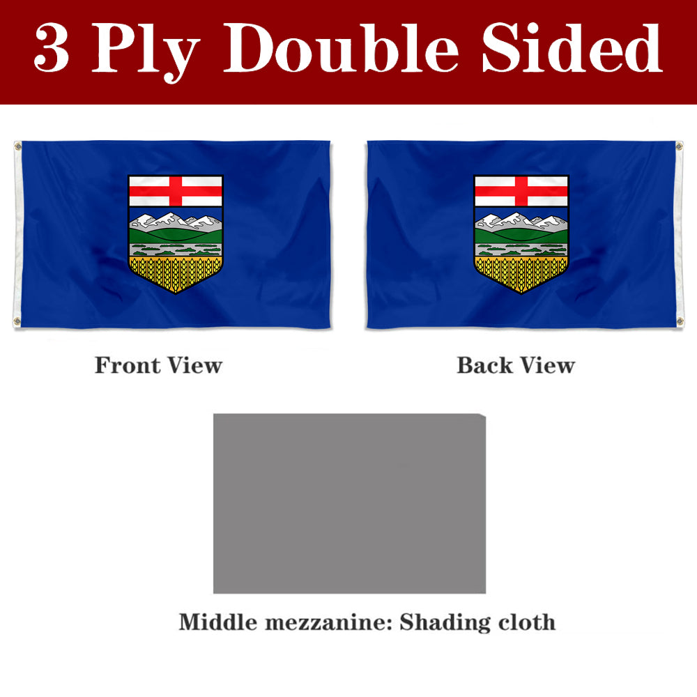 Fyon Alberta Flag Banner