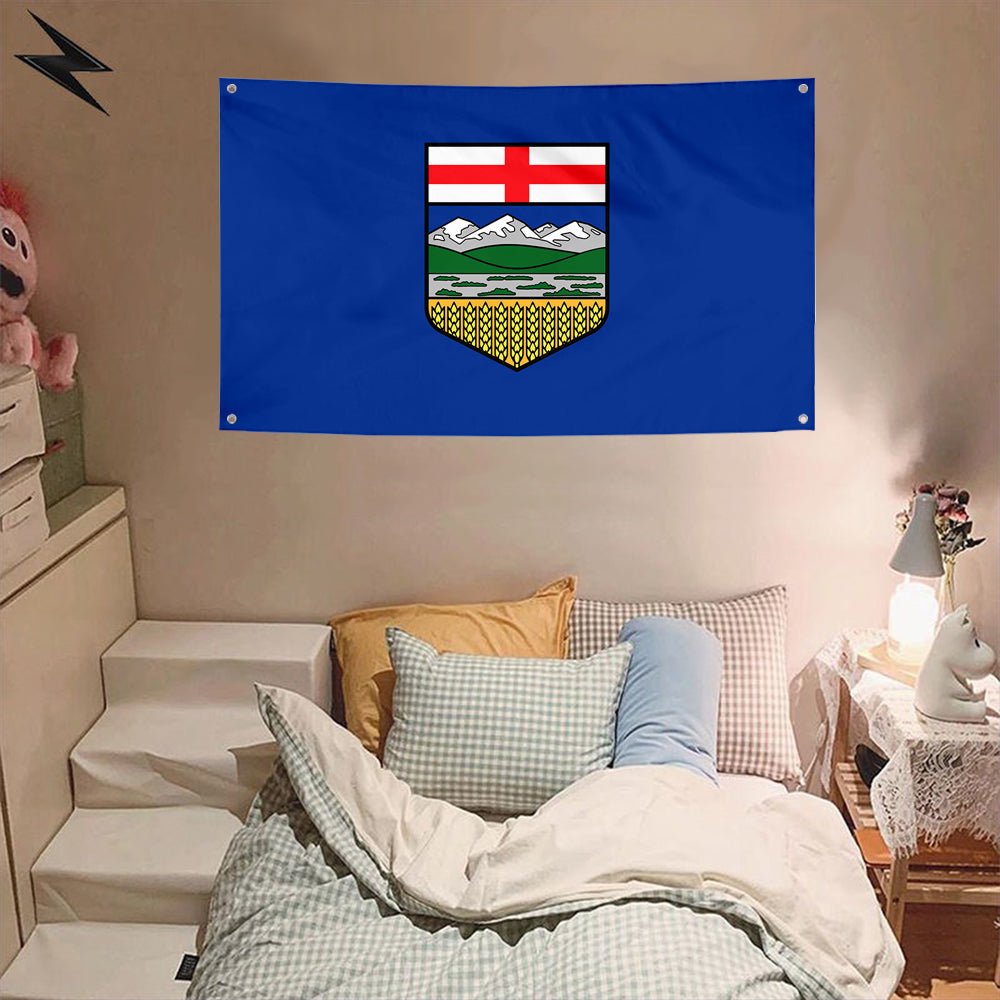 Fyon Alberta Flag Banner