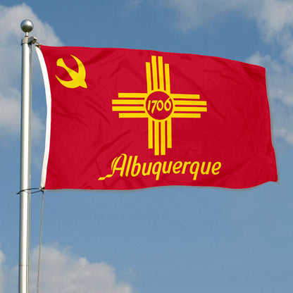 Fyon Albuquerque, New Mexico Flag Banner
