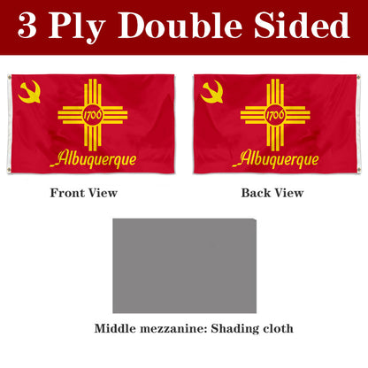 Fyon Albuquerque, New Mexico Flag Banner