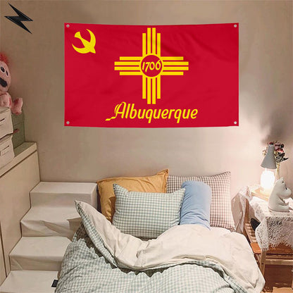 Fyon Albuquerque, New Mexico Flag Banner