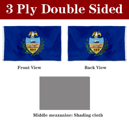 Fyon Allegheny County Flag Banner