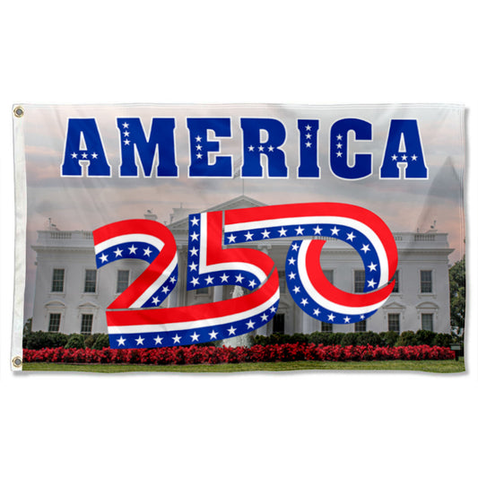 Fyon US America 250th The White House Flag Banner