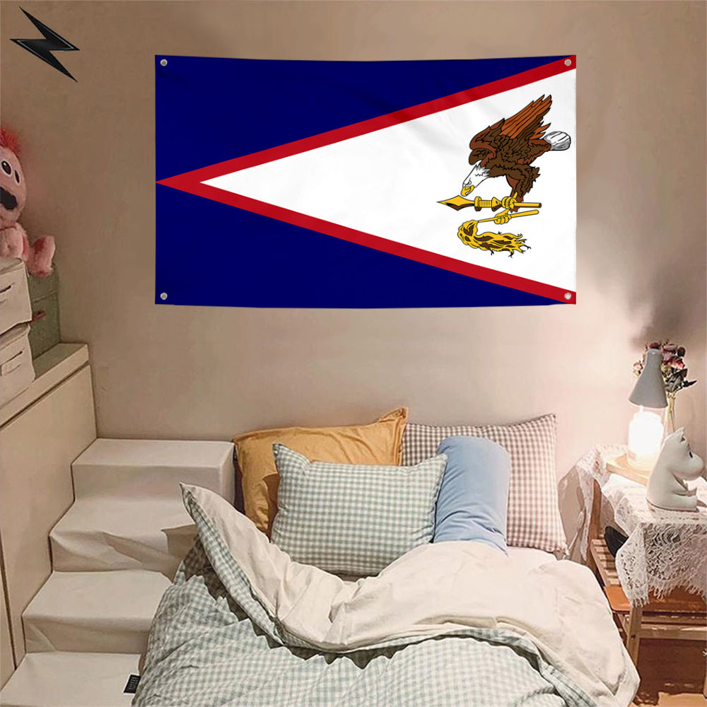 Fyon American Samoa Flag Banner