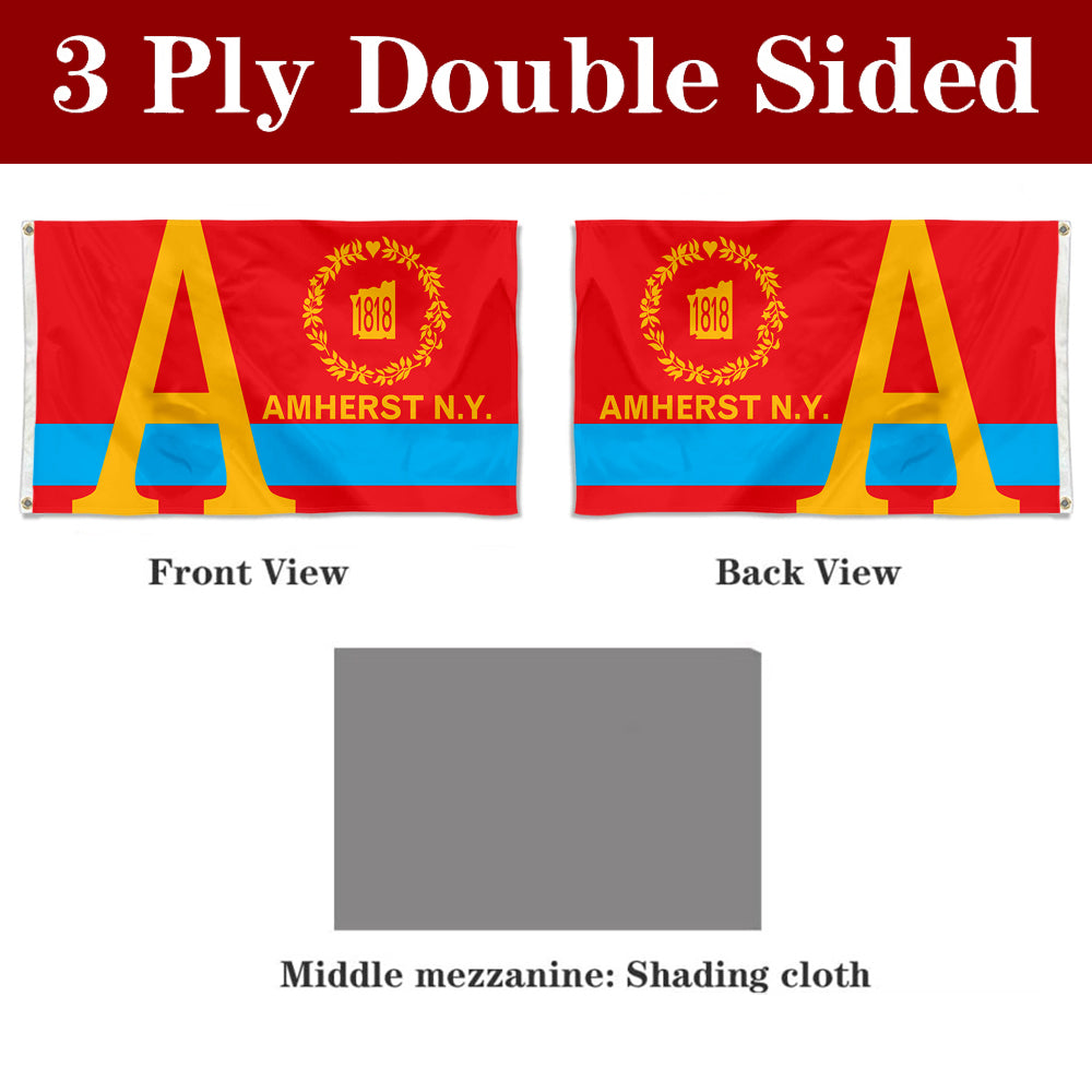Fyon Amherst, New York Flag Banner