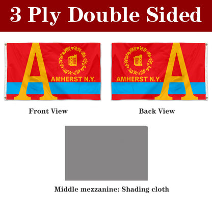 Fyon Amherst, New York Flag Banner