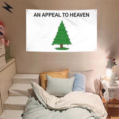 Fyon An Appeal to Heaven Flag also called the Pine Tree Flag Banner