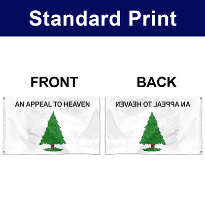 Fyon An Appeal to Heaven Flag also called the Pine Tree Flag Banner
