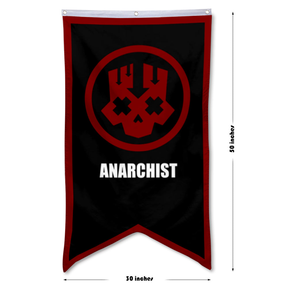 Fyon Anarchist  Flag Game Flags Banner