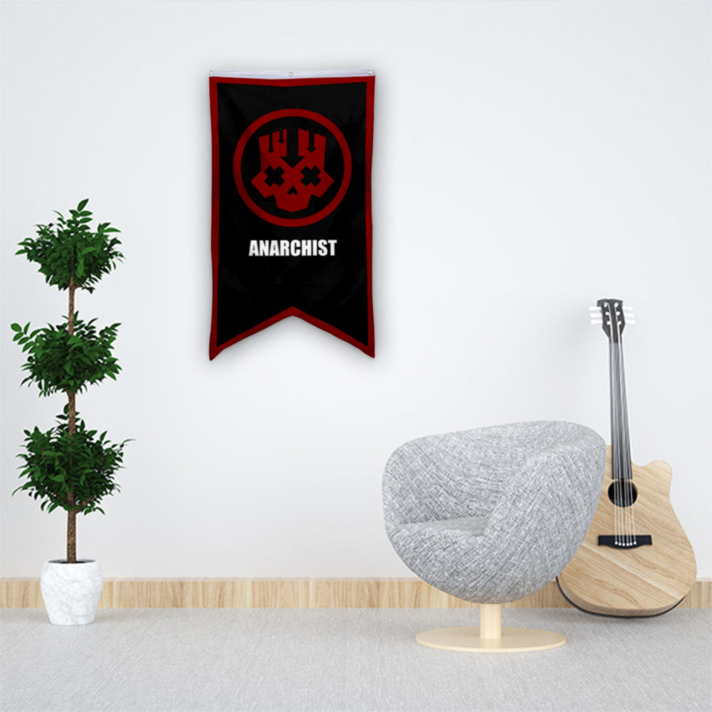 Fyon Anarchist  Flag Game Flags Banner