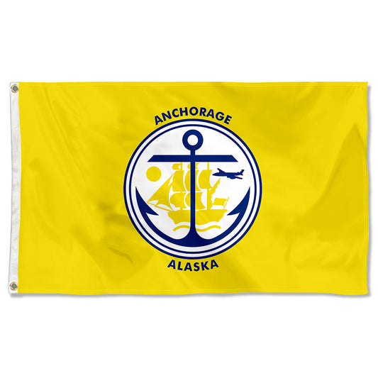 Fyon Anchorage, Alaska Flag Banner