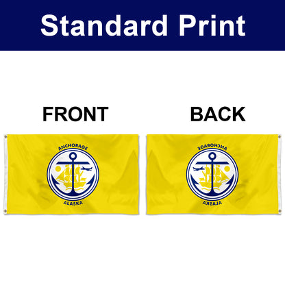 Fyon Anchorage, Alaska Flag Banner