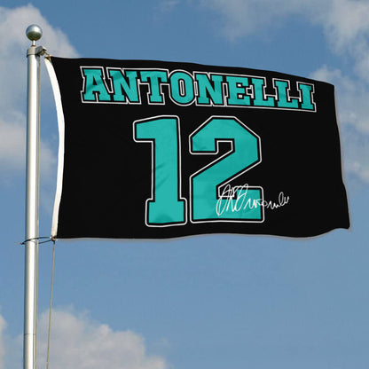 Fyon Andrea Kimi Antonelli #12 Flag Racing Flags Banner