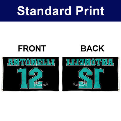Fyon Andrea Kimi Antonelli #12 Flag Racing Flags Banner