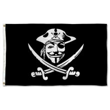 Fyon Anonymous Pirate Flag Indoor and outdoor banner