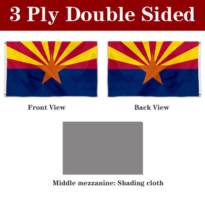 Fyon Arizona Flag Banner