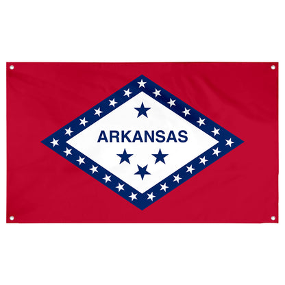 Fyon Arkansas Flag Banner