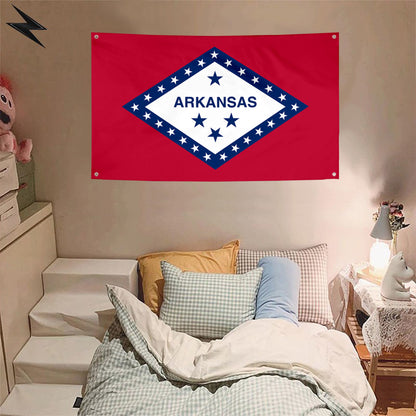 Fyon Arkansas Flag Banner