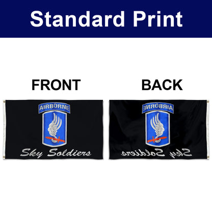 Fyon Double-sided Army 173rd Airborne Sky Soldiers