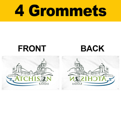 Fyon Atchison, Kansas Flag Banner