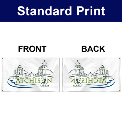 Fyon Atchison, Kansas Flag Banner