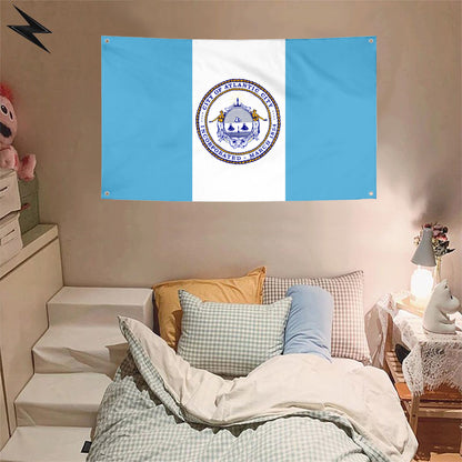 Fyon Atlantic City, New Jersey Flag Banner