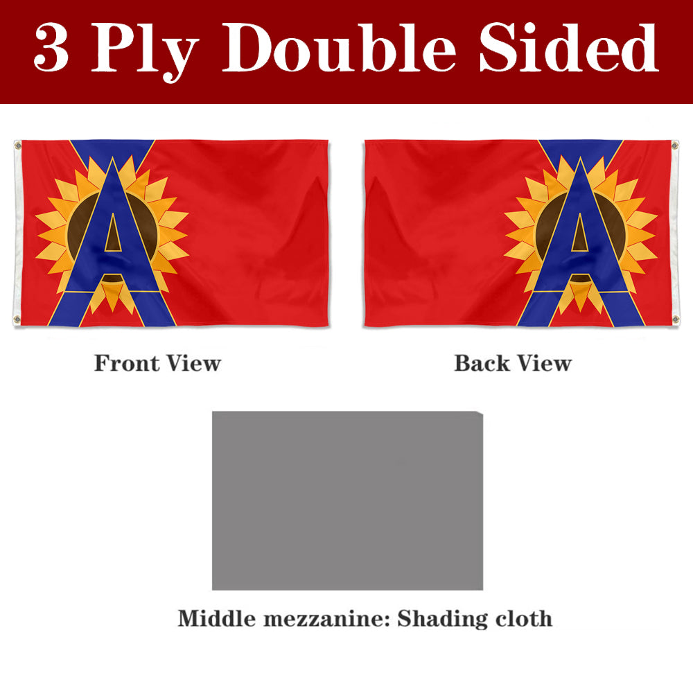 Fyon Augusta, Kansas Flag Banner