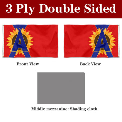 Fyon Augusta, Kansas Flag Banner