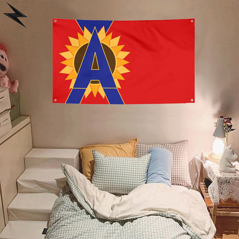 Fyon Augusta, Kansas Flag Banner