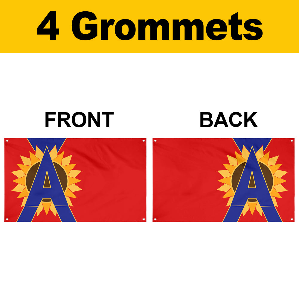 Fyon Augusta, Kansas Flag Banner