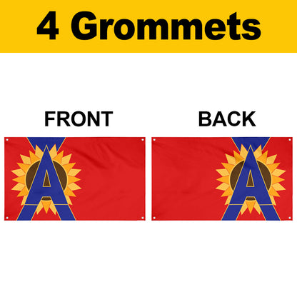 Fyon Augusta, Kansas Flag Banner
