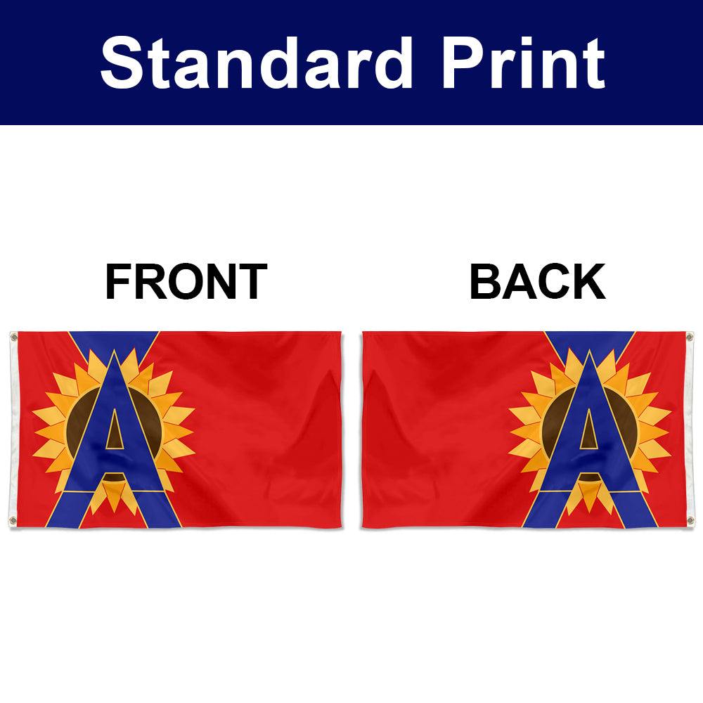 Fyon Augusta, Kansas Flag Banner