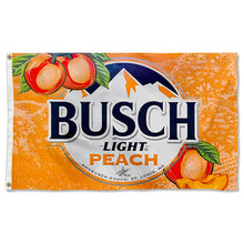 Fyon Busch Light peach Flag Banner