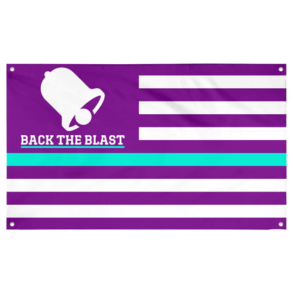 Fyon Back The Blast Flag Banner